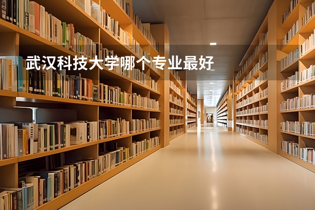 武汉科技大学哪个专业最好