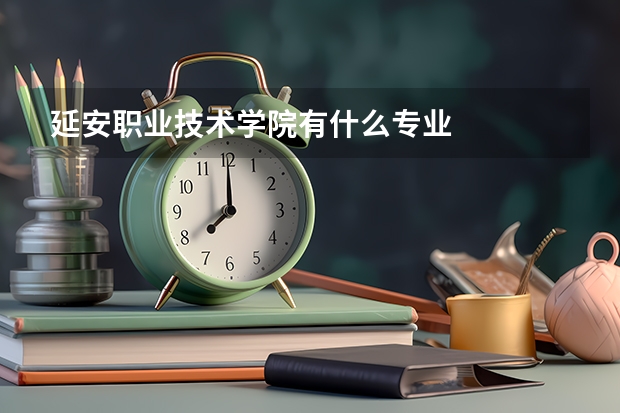 延安职业技术学院有什么专业