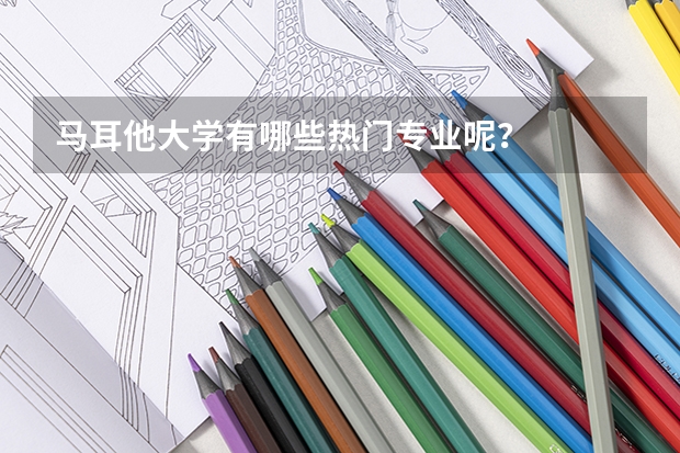 马耳他大学有哪些热门专业呢？