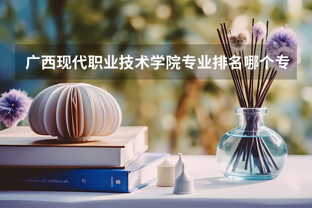 广西现代职业技术学院专业排名哪个专业好满意度Top10