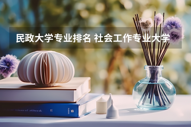 民政大学专业排名 社会工作专业大学排名