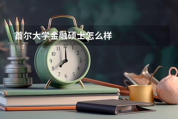 首尔大学金融硕士怎么样