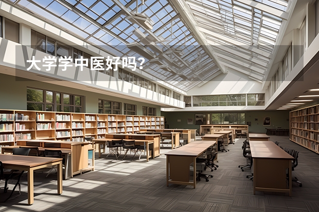 大学学中医好吗？