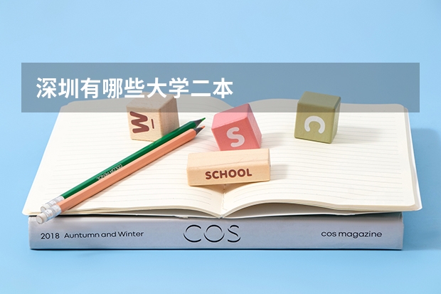 深圳有哪些大学二本