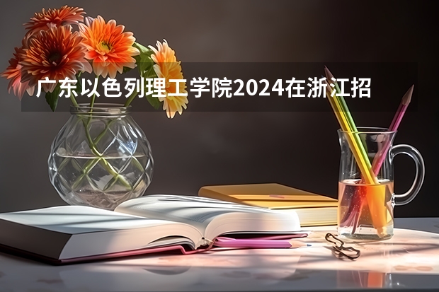 广东以色列理工学院2024在浙江招生计划（招生人数）
