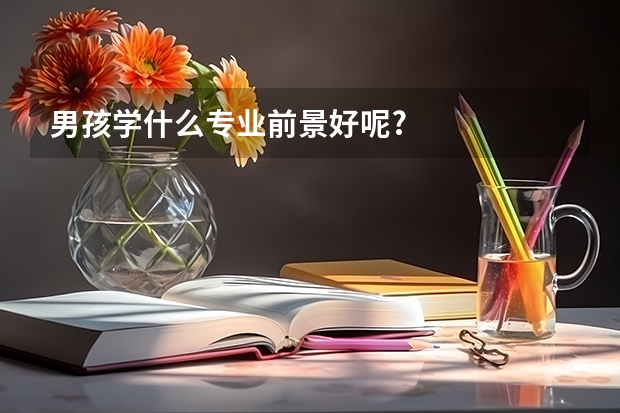 男孩学什么专业前景好呢?