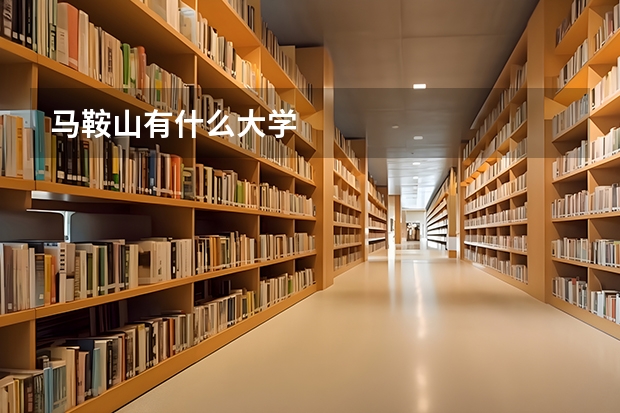 马鞍山有什么大学