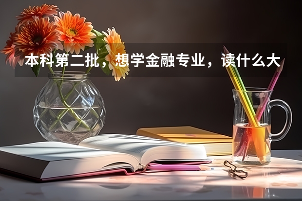 本科第二批，想学金融专业，读什么大学