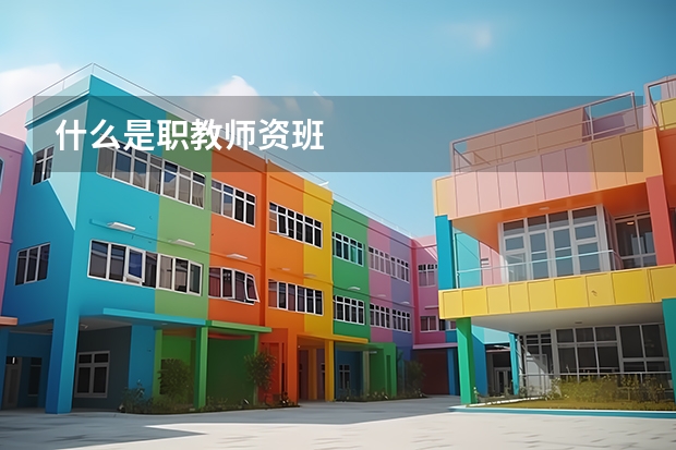 什么是职教师资班