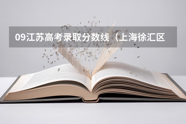 09江苏高考录取分数线(上海徐汇区各高中实际录取分数线)