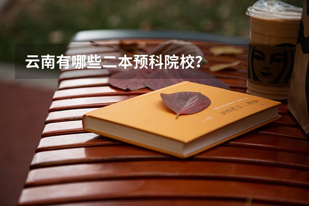 云南有哪些二本预科院校？