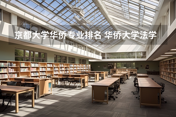 京都大学华侨专业排名 华侨大学法学排名