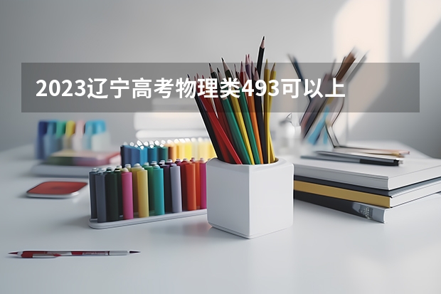 2023辽宁高考物理类493可以上什么大学