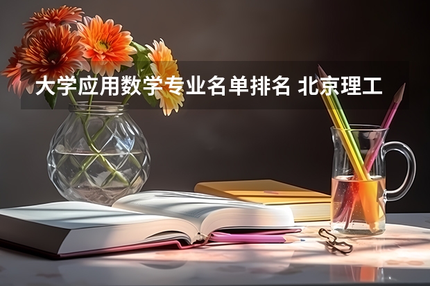大学应用数学专业名单排名 北京理工大学数学与应用数学专业排名